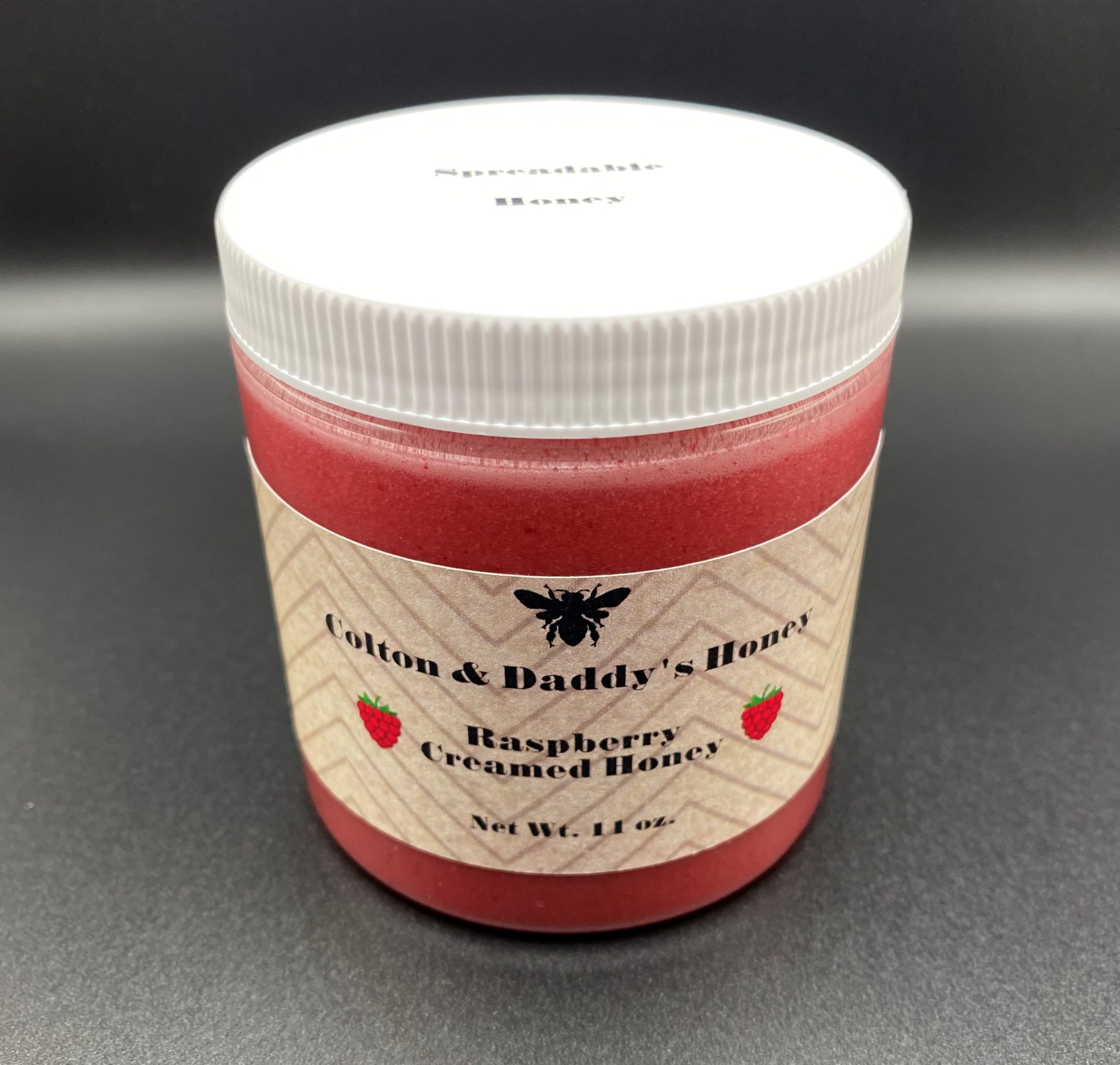 Raspberry Creamed Honey | Colton and Daddy's Honey